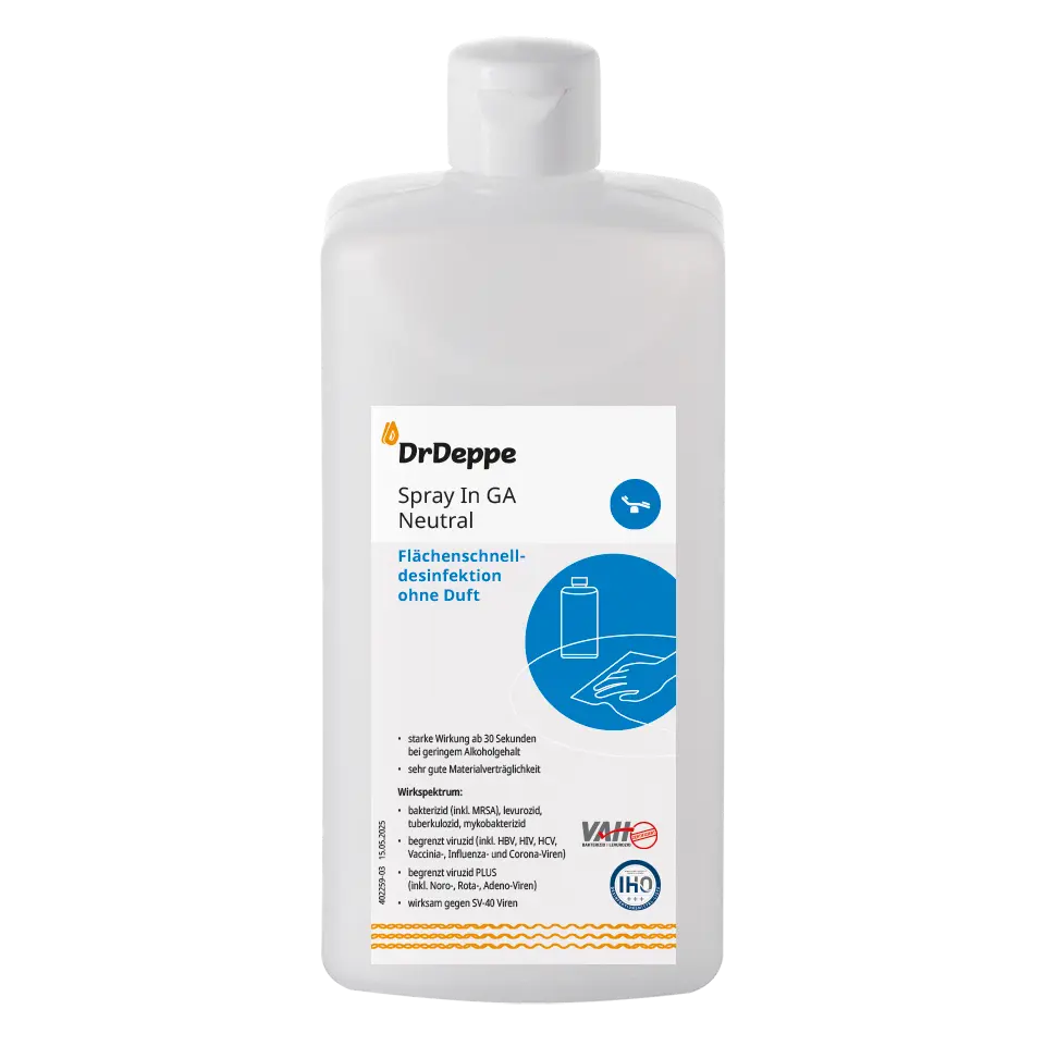 Spray in GA (Neutral) Flächendesinfektionsmittel SenioAngel-Box